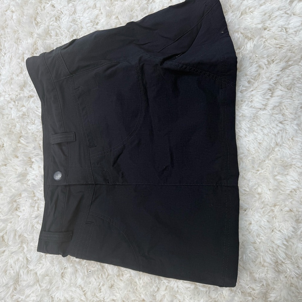 Athleta Black Skort with Athletic Fabric